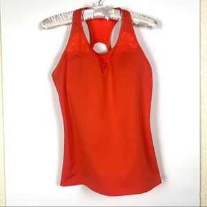 Athleta / Orange / exercise top/ New/ Medium